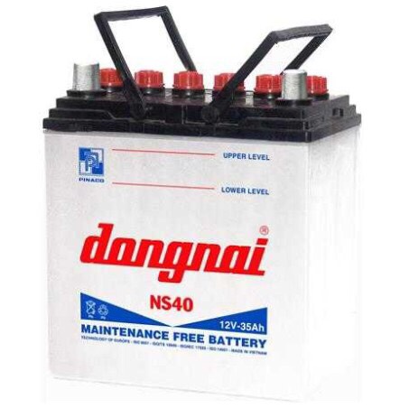 Bình ắc quy Hybrid đồng nai NS40 | 12V - 35ah tặng acid châm bình