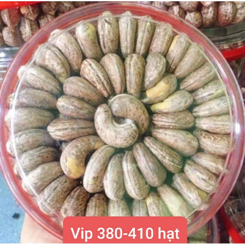 [Loại Bự] Điều Rang Muối Nguyên Hạt Vỏ Lụa Loại Vip (380-430 hạt/kg)