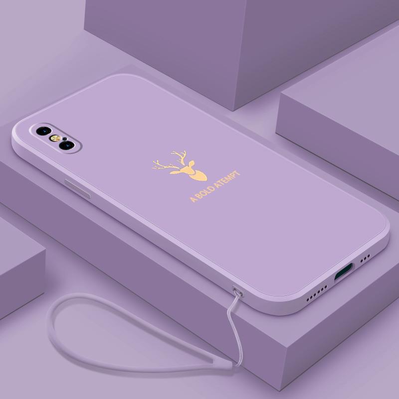 Ốp lưng iphone x s iphone xr iphone xs max Ốp Điện Thoại Silicone Mềm Bảo Vệ Cho iphone x s iphone xr iphone xs max YTLT01 viền vuông cute