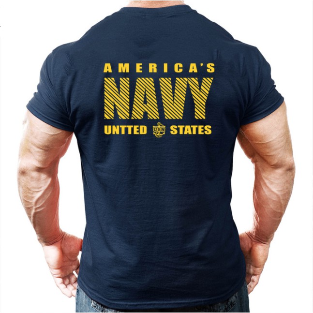 Áo thun lính NAVY_chiến thuật