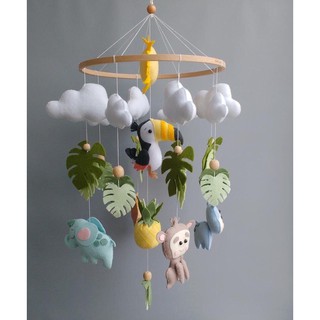 Bộ đồ chơi treo nôi thú rừng