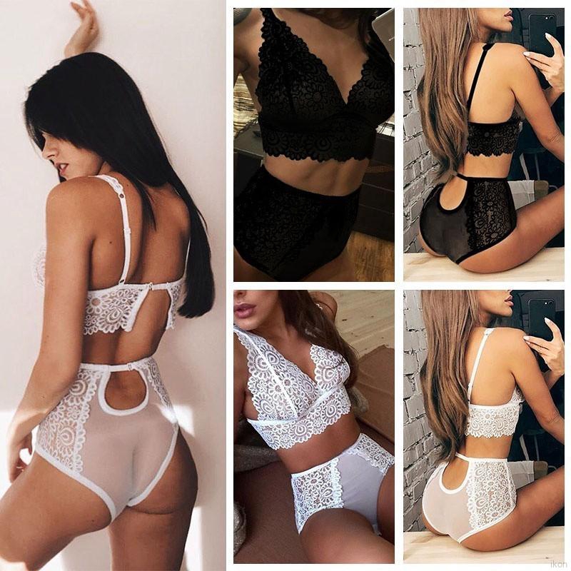 Bộ đồ lót ren xuyên thấu quyến rũ cho nữ