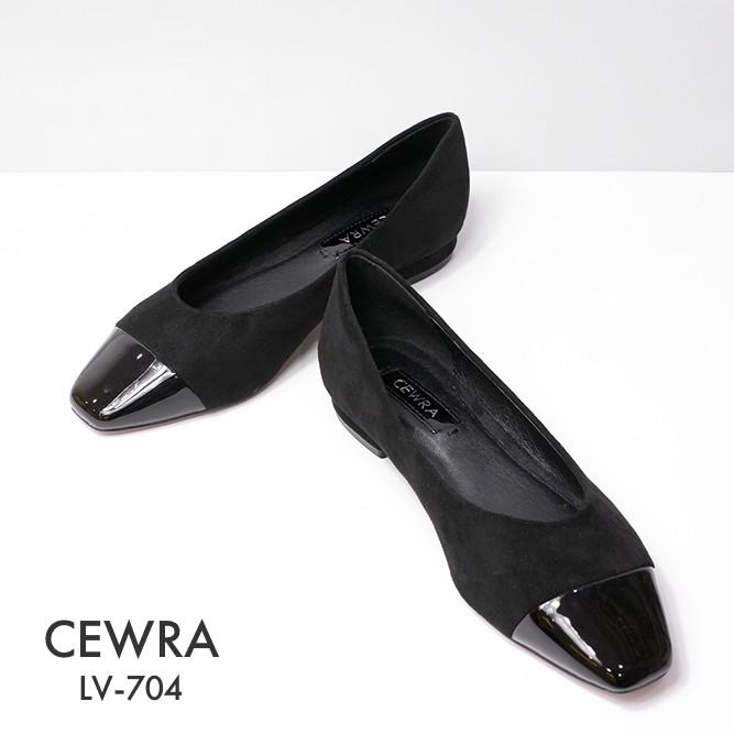 Giày búp bê Captoe Cewra LV704 2cm