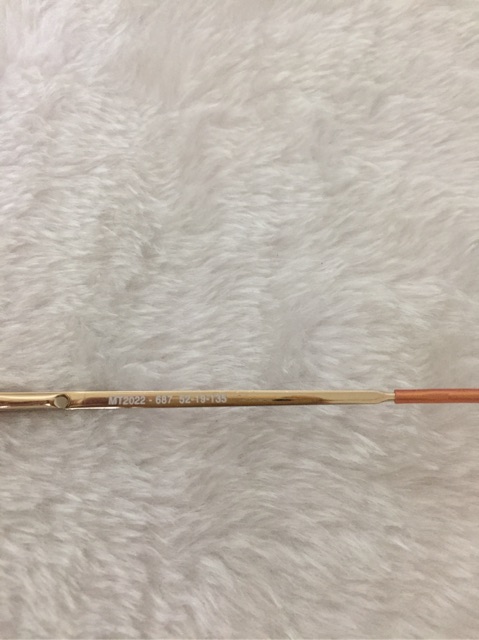 Gọng kính hàng bãi mạ si vàng cao cấp của ý