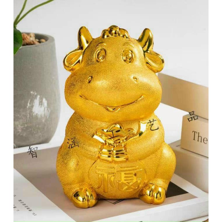 Combo 2 Trâu Vàng Tiết Kiệm Cho Bé