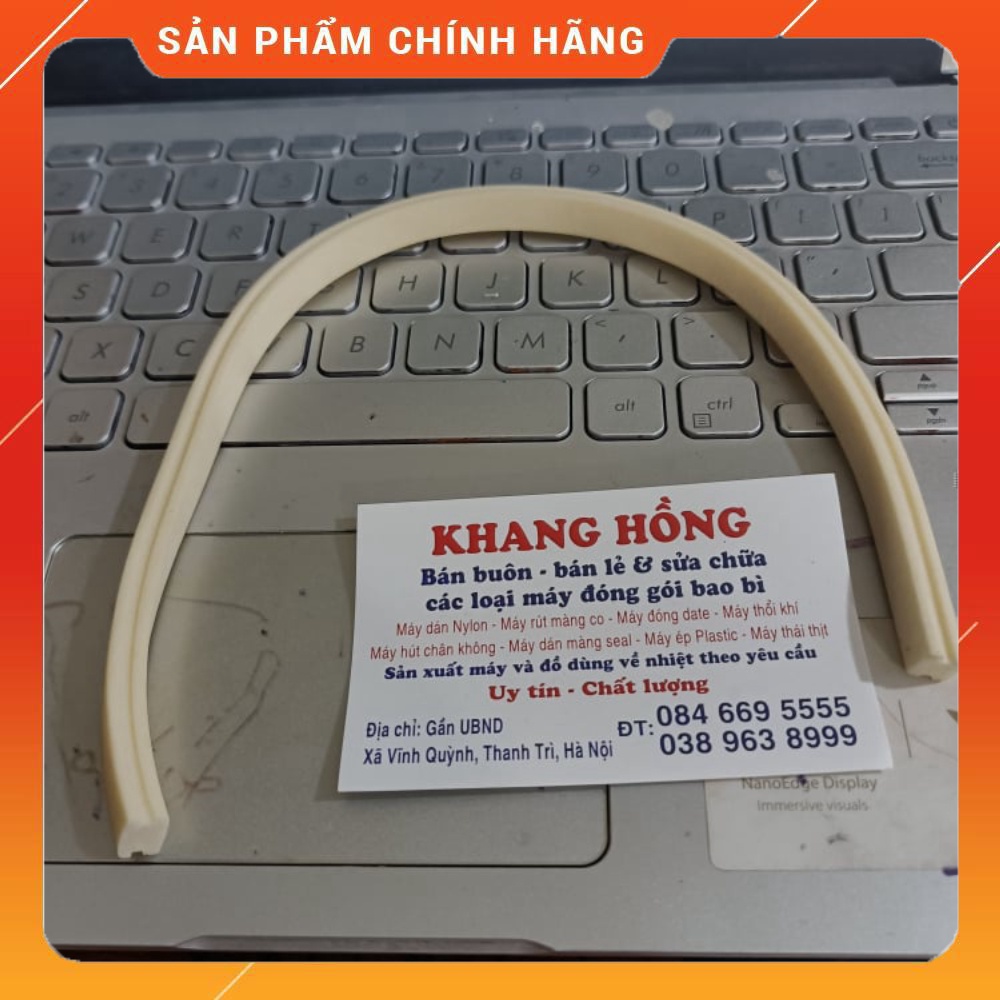 Thanh Cao Su Máy Hàn Miệng Túi PFS200,PFS250,PFS300,PFS400 Thanh Cao Su Trắng Máy Hàn
