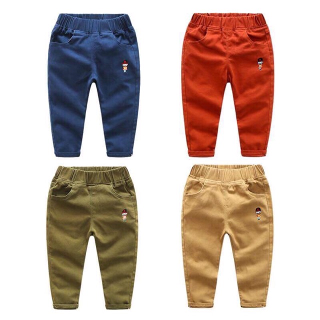 Quần kaki  cho bé ( ri5 LẺ 165k)