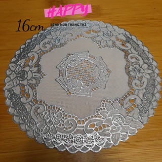 Miếng lót lọ hoa, lót bình hoa, lót cốc bằng silicon chống xước bề mặt bàn, chống trơn trượt, chống vết ố bề mặt bàn