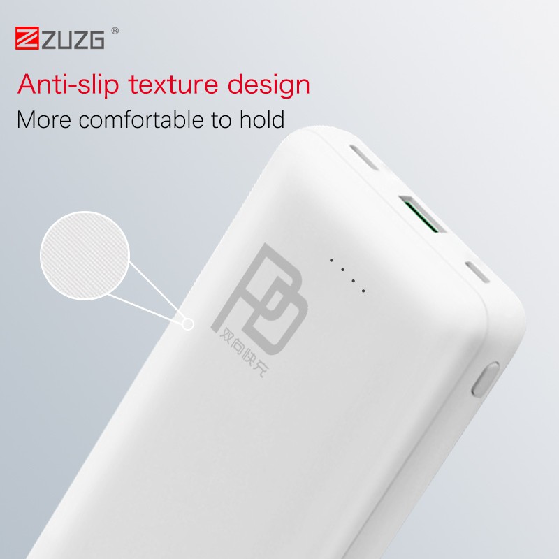 Pin dự phòng 20000mAh 18W J29PD Chính hãng ZUZGVN