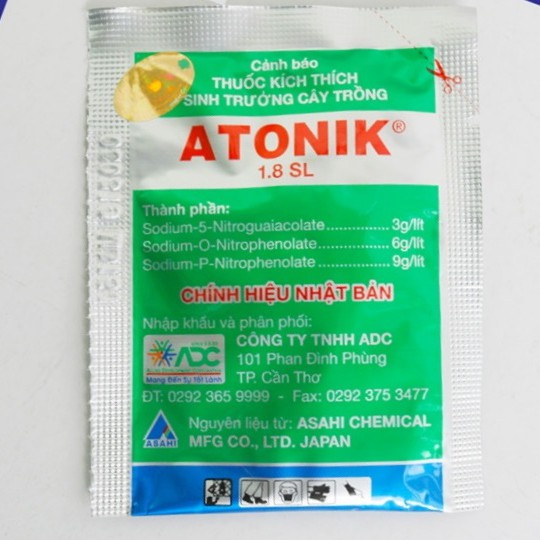 Phân Bón Lá Atonik 1.8SL (hộp 10 gói)