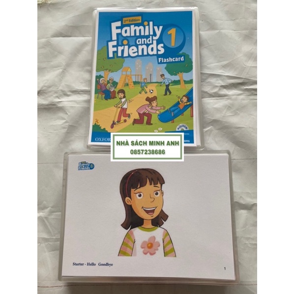 FLASHCARD FAMILY AND FRIENDS 1 -2nd edition- ép plastic