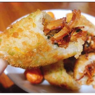 xôi gà nấm