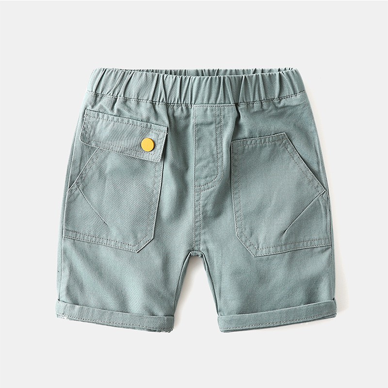 Quần Kaki bé trai WAPYPY quần short cho bé hoạ tiết túi hộp hàng xuất Âu Mỹ