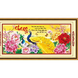 Tranh thêu  cha mẹ 53481