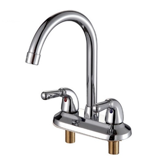 Vòi Lavabo hợp kim dùng cho lavabo 2 lỗ MS3 | BigBuy360 - bigbuy360.vn