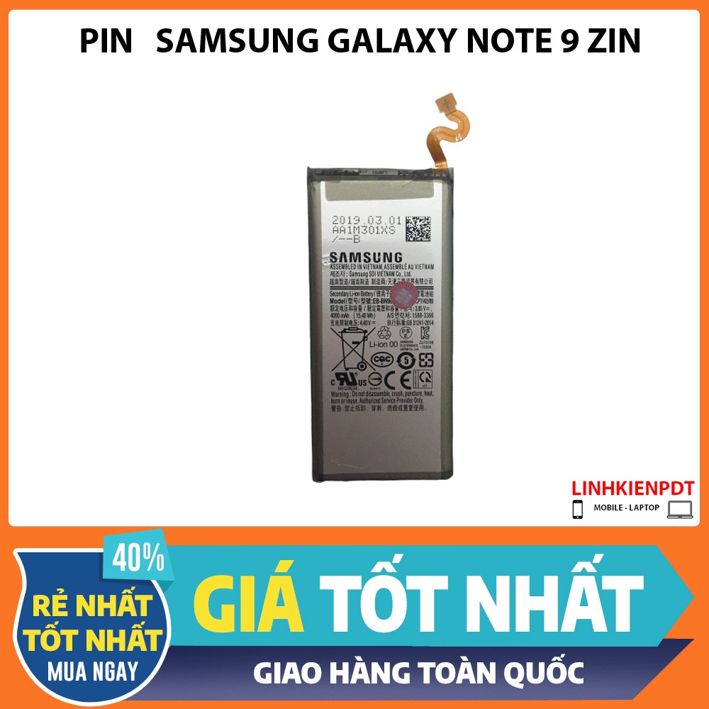 Pin Samsung Note 9 - N960