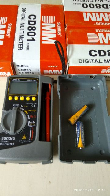 Đồng hồ vạn năng dighital CD800A