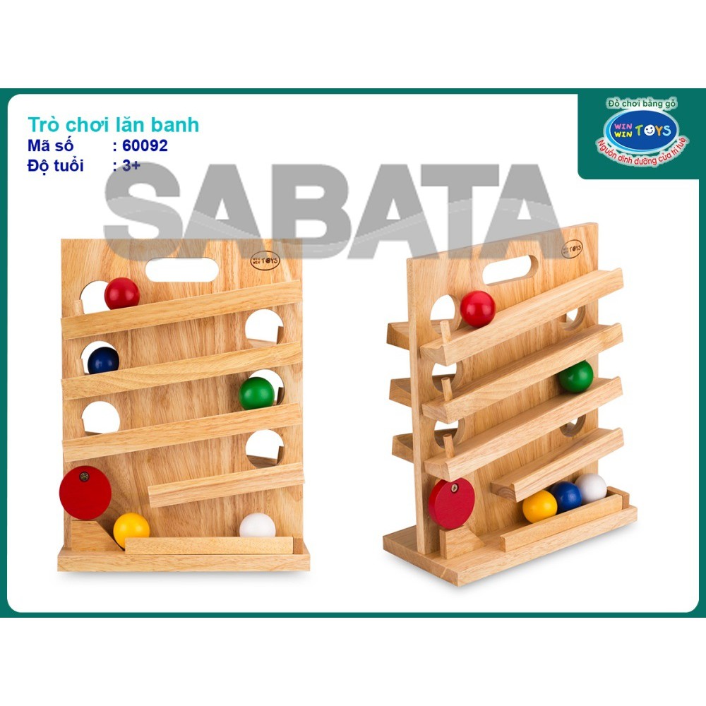 Đồ Chơi Winwintoys Gỗ - Trò chơi lăn banh 60092