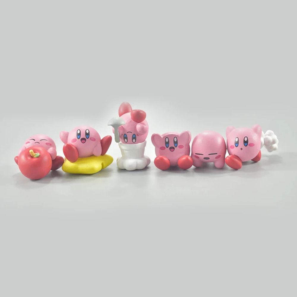 Mô hình EPOCH sưu tập hoạt hình Kirby ngôi sao đầu bếp có muỗng trang trí quà tặng đồ chơi mini cho trẻ