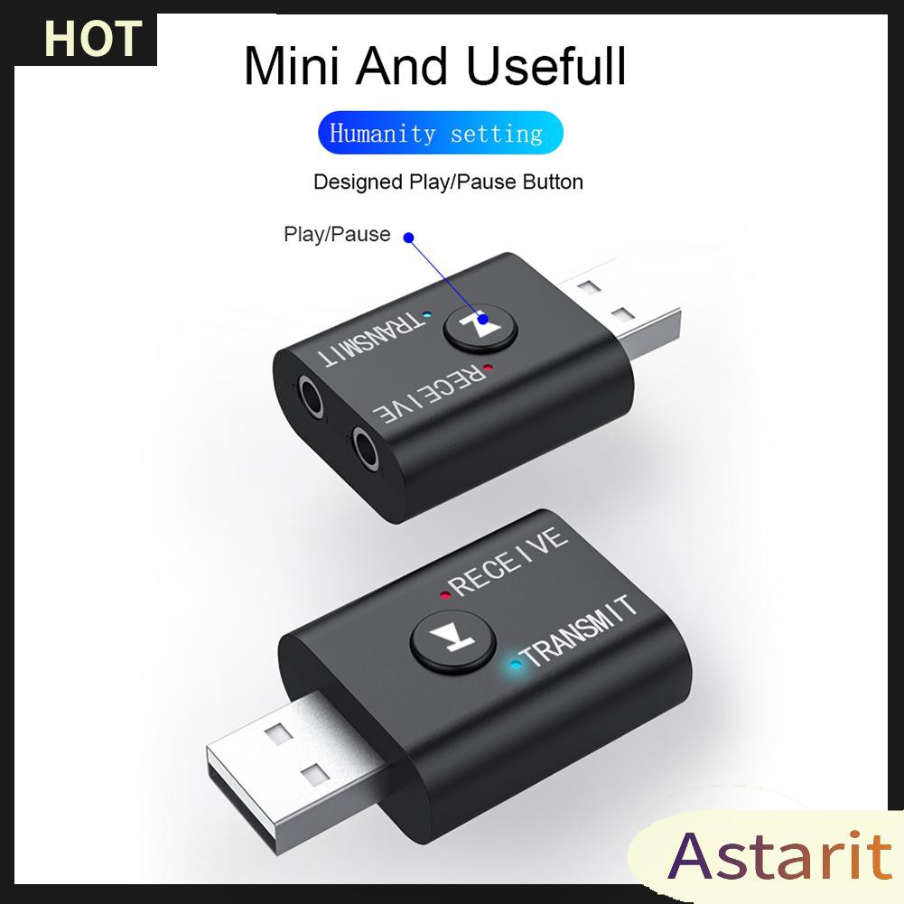 Usb Dongle Thu Phát Bluetooth 5.0 2 Trong 1