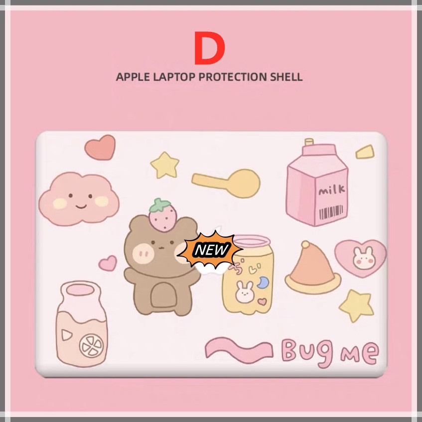 Ốp bảo vệ thích hợp cho M2 Air13 A2681 Air 13.3 2018Pro 13 15 A1932 A1466 A2159 A1706 A1989 A2141 A1502 Pro Retina Air 11.6