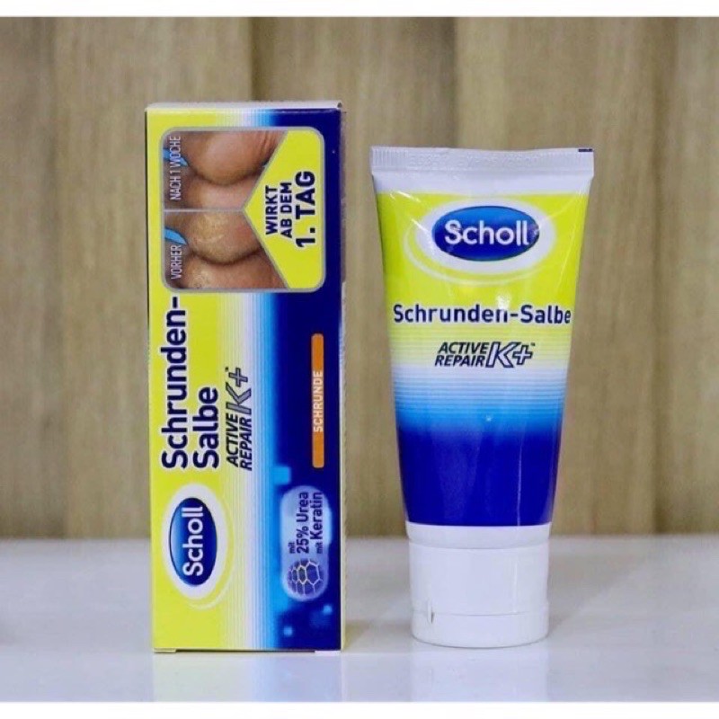 Kem bôi nứt gót chân Scholl 60ml giảm nứt nẻ, khô rát làm hồng hào gót chân