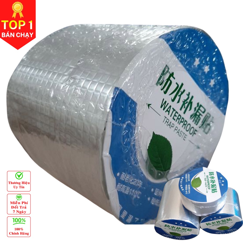 Băng Dính Chống Thấm Đa Năng Dán Được Trên Mọi Bề Mặt - Chính hãng dododios