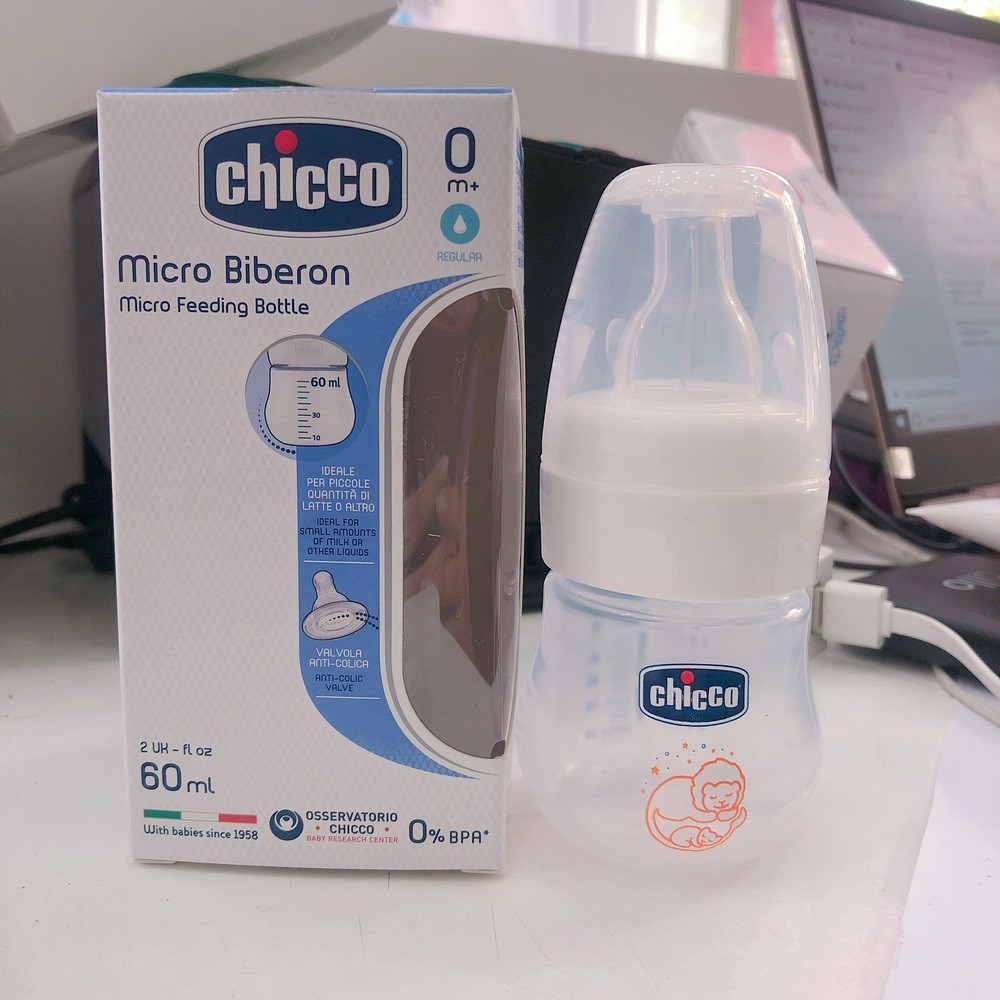 Bình sữa sư tử nhí Chicco 60ml
