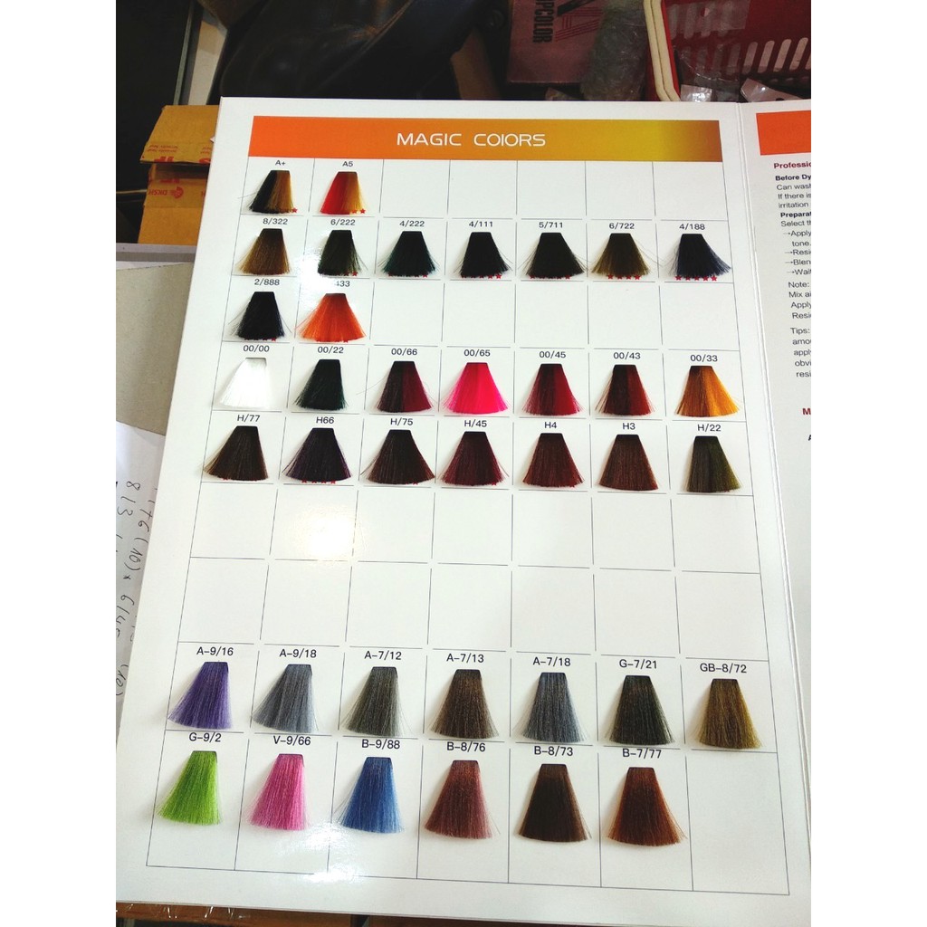Màu nhuộm tóc Color tour không cần tẩy cho salon 100ml Colorking colortour(caitu)