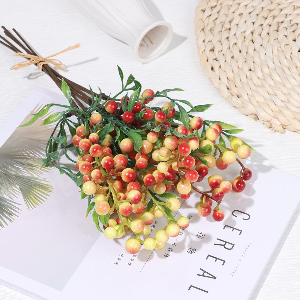 FOREVER Set 6 Nhánh Quả Mọng Xốp Trang Trí Tiệc Cưới