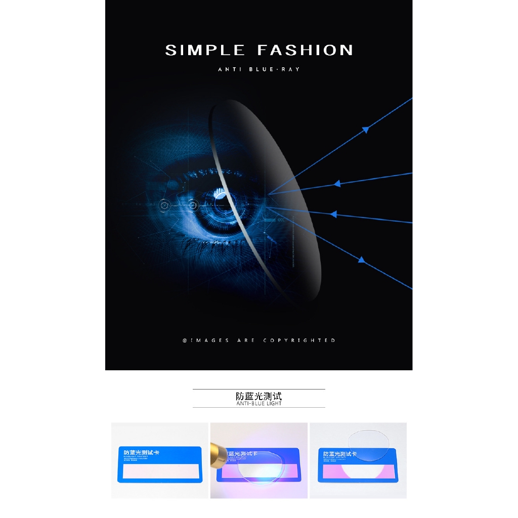 Mắt Kính Gọng Kim Loại Chống Tia Sáng Xanh Thời Trang Công Sở Cho Nam | BigBuy360 - bigbuy360.vn