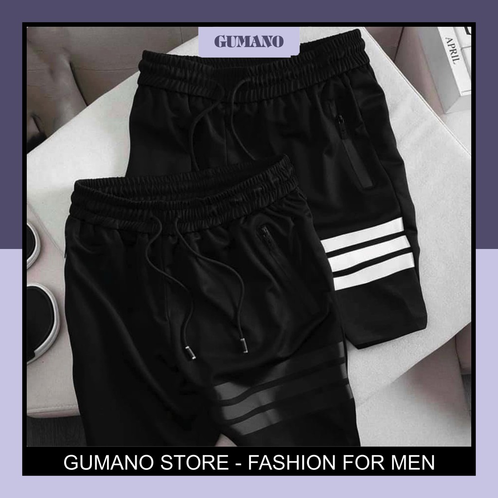 Quần ngố nam thể thao thời trang phong cách trẻ trung năng động quần ngố umi  mềm mịn thoáng mát GUMANO