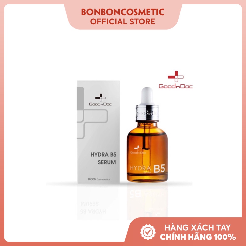 Serum Cấp Ẩm Phục Hồi Da GoodnDoc Hydra B5 Serum 30ml