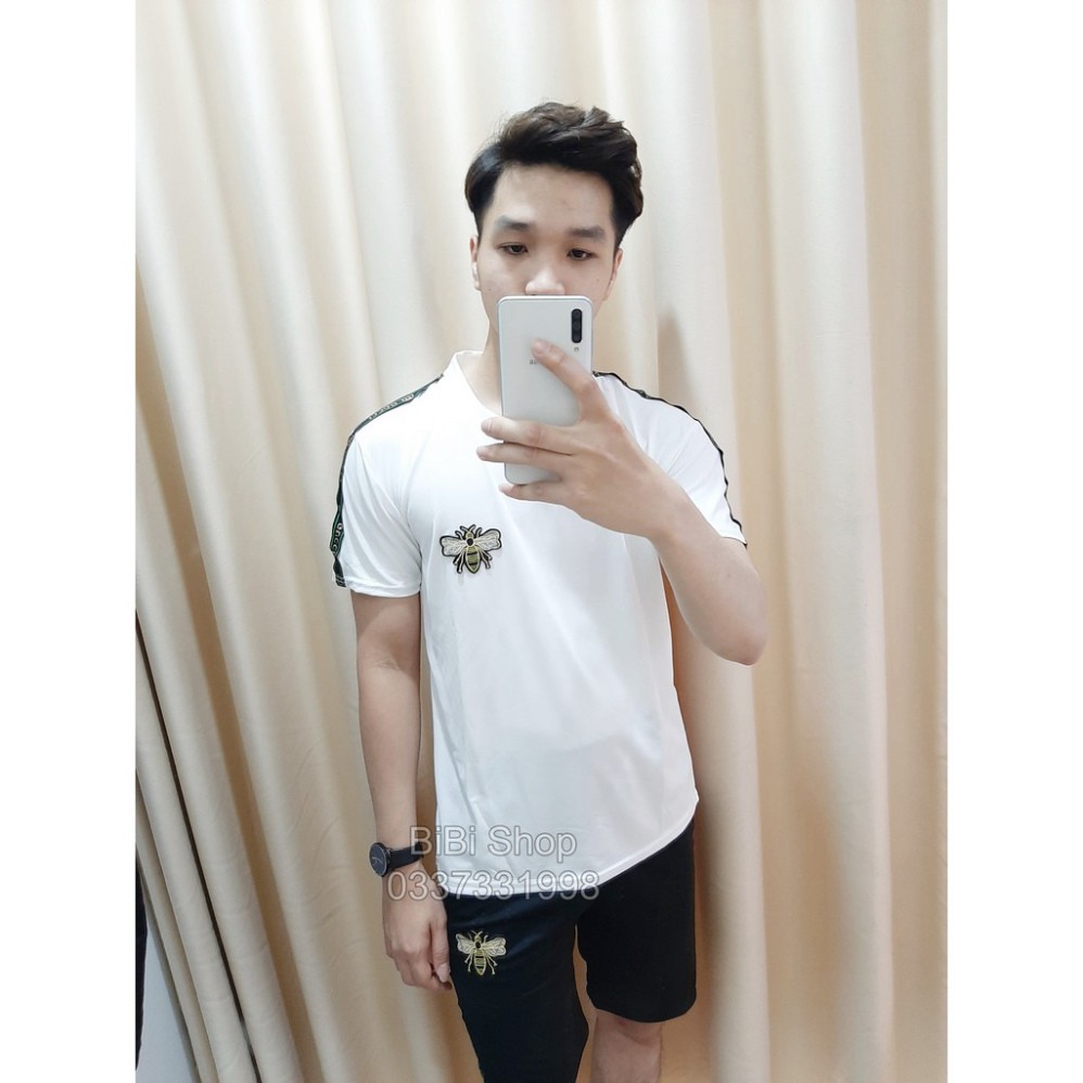 Đồ Bộ Nam, Bộ Thể Thao Nam Thêu Logo Ong Chạy Dây Phối GC BB19 < == | BigBuy360 - bigbuy360.vn