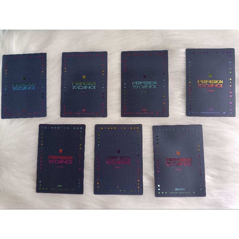 Thẻ ảnh special miniphotocard nhóm BTS chính hãng
