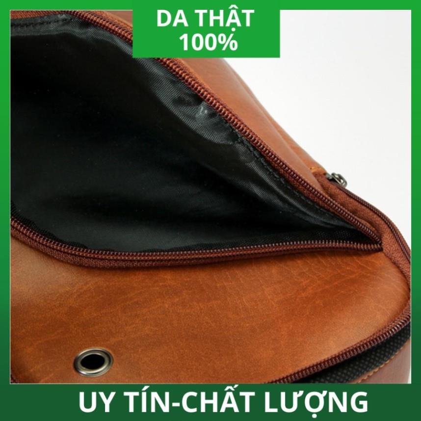 [ HÀNG CAO CẤP ] Túi Đeo Trước Ngực Thời Trang MCK BA409 (đen - nâu) | BigBuy360 - bigbuy360.vn