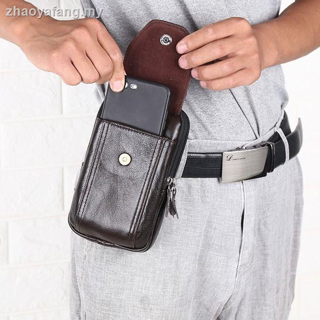 Túi Da Bò Đeo Hông 6.5 inch 5.5 inch Đựng Điện Thoại Tiện Dụng | BigBuy360 - bigbuy360.vn