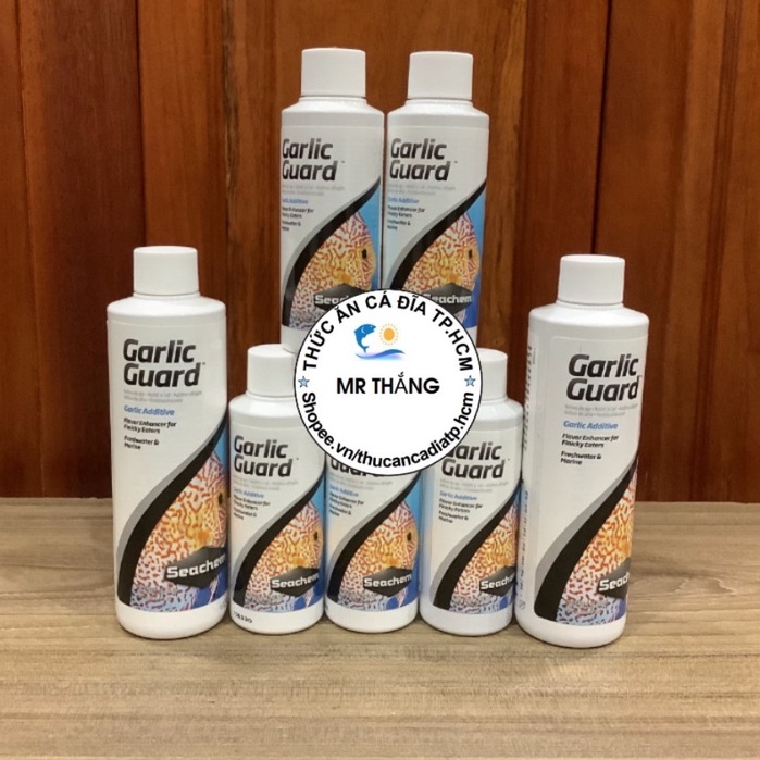 Seachem Gralic Guard : Dung dịch Kích thích hệ tiêu hóa và cải thiện sự biếng ăn của cá