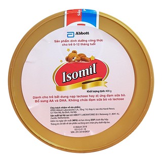 Sữa bột Isomil 1,2 400g