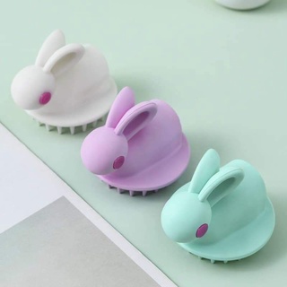 Lược Gội Massage Đầu Silicon Hình Thỏ