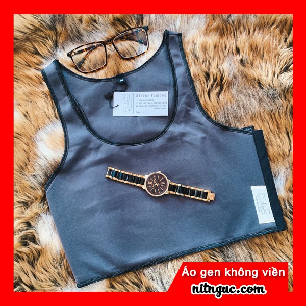 Áo Nịt Ngực Tomboy Gen Thun Không Viền Cài Hông Ép Nẹp Lót Bó Làm Nhỏ Ngực Tomboy Thể Thao Tập Gym Bigsize Nguyễn Nguyên