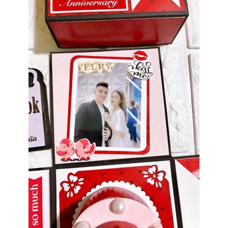 Love box 1 lớp tình yêu (tặng in 10 ảnh)