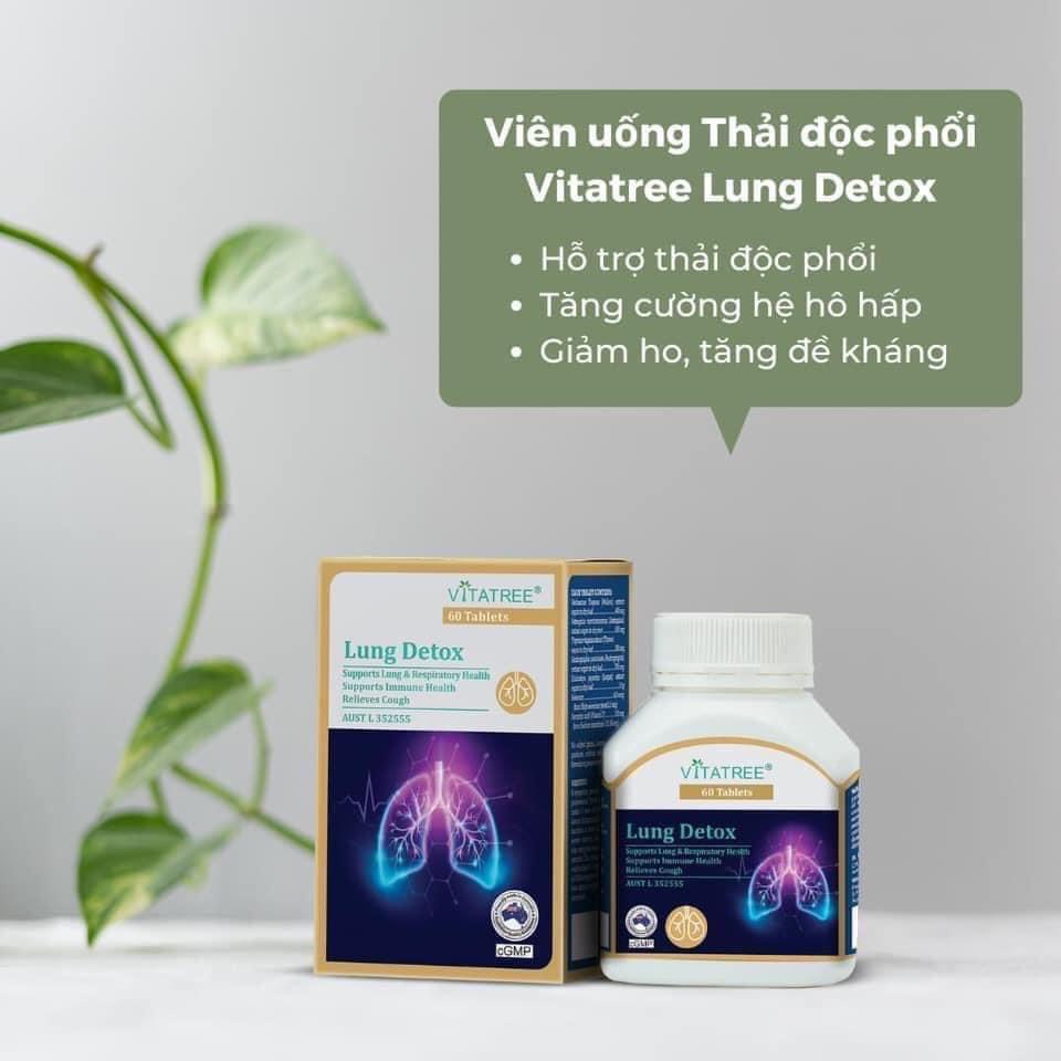 VIÊN HỖ TRỢ PHỔI LUNG DETOX VITATREE
