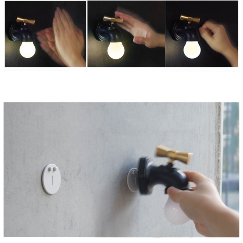 Đèn Ngủ Bóng LED Gắn Tường Điều Khiển Bằng Giọng Nói Tiện Dụng