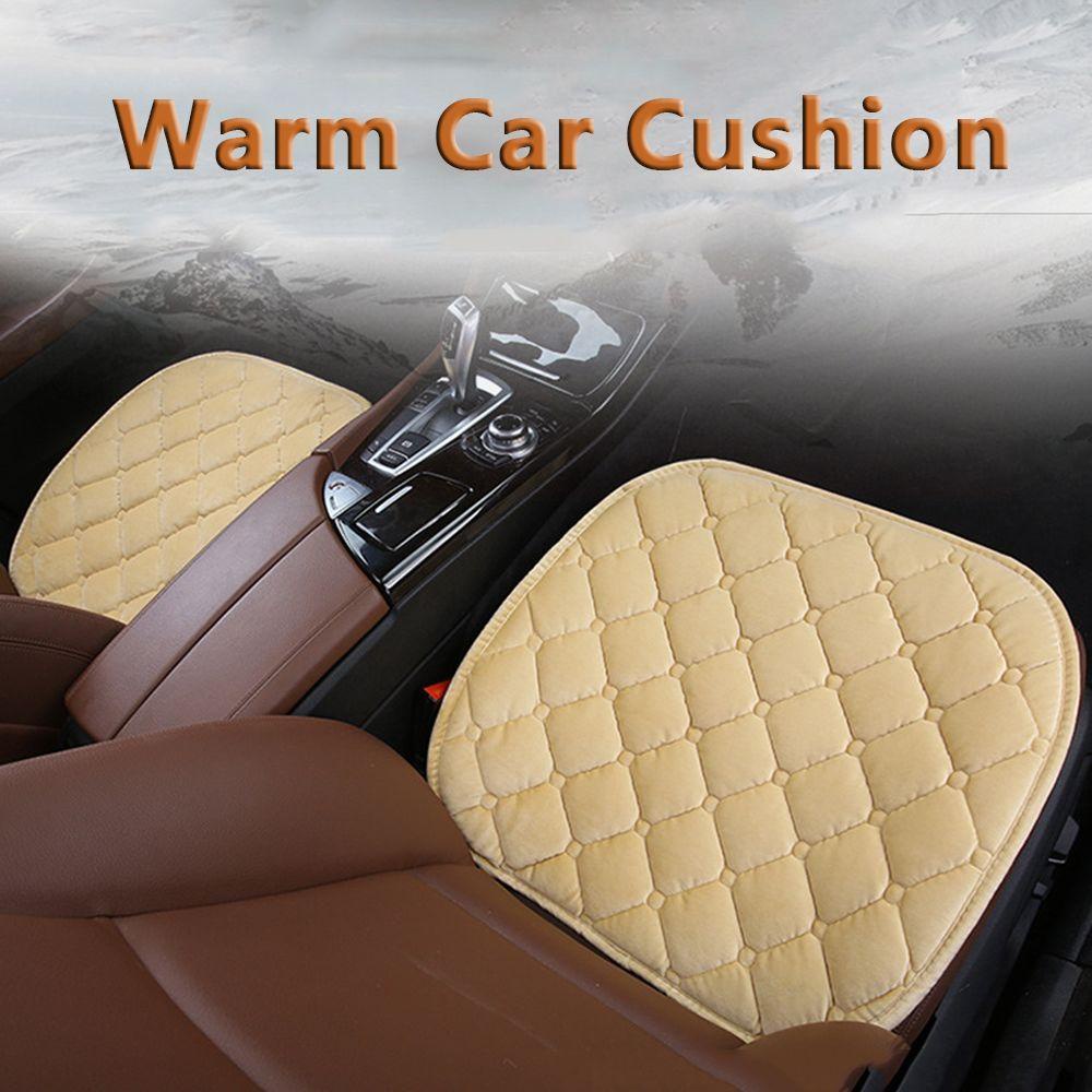 MYRONGVN Vỏ Bọc Ghế Ngồi Xe Hơi Bằng Lông Cừu Phù Hợp Mùa Thu Đông