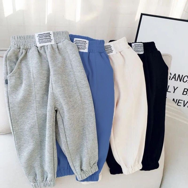 Sét 4 quần nỉ bông cho bé trai