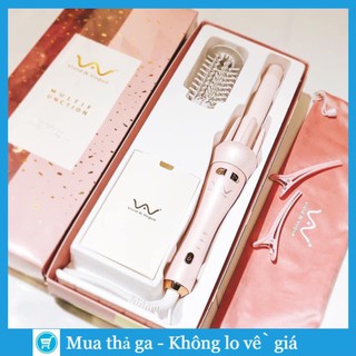 [MẪU MỚI NHẤT ] MÁY LÀM TÓC UỐN XOĂN XOAY TỰ ĐỘNG 360 VIVID & VOGUE HÀN QUỐC VỪA XOĂN VỪA UỐN CỤP