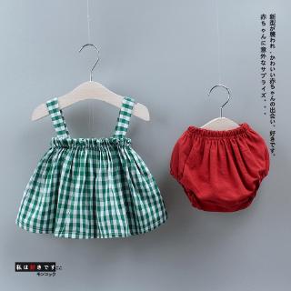 Đầm sát nách chất cotton cho bé gái từ 0-4 tuổi