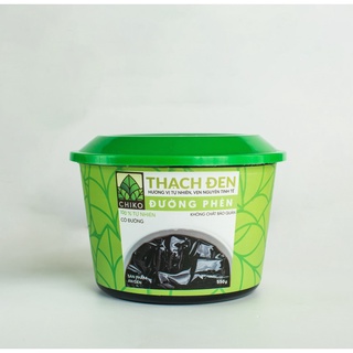 10 Hộp thạch đen Đường phèn 550g
