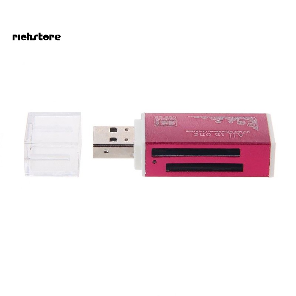 Đầu Đọc Thẻ Nhớ USB 2.0 Cho SD / SDHC MMC TF MS M2 | BigBuy360 - bigbuy360.vn